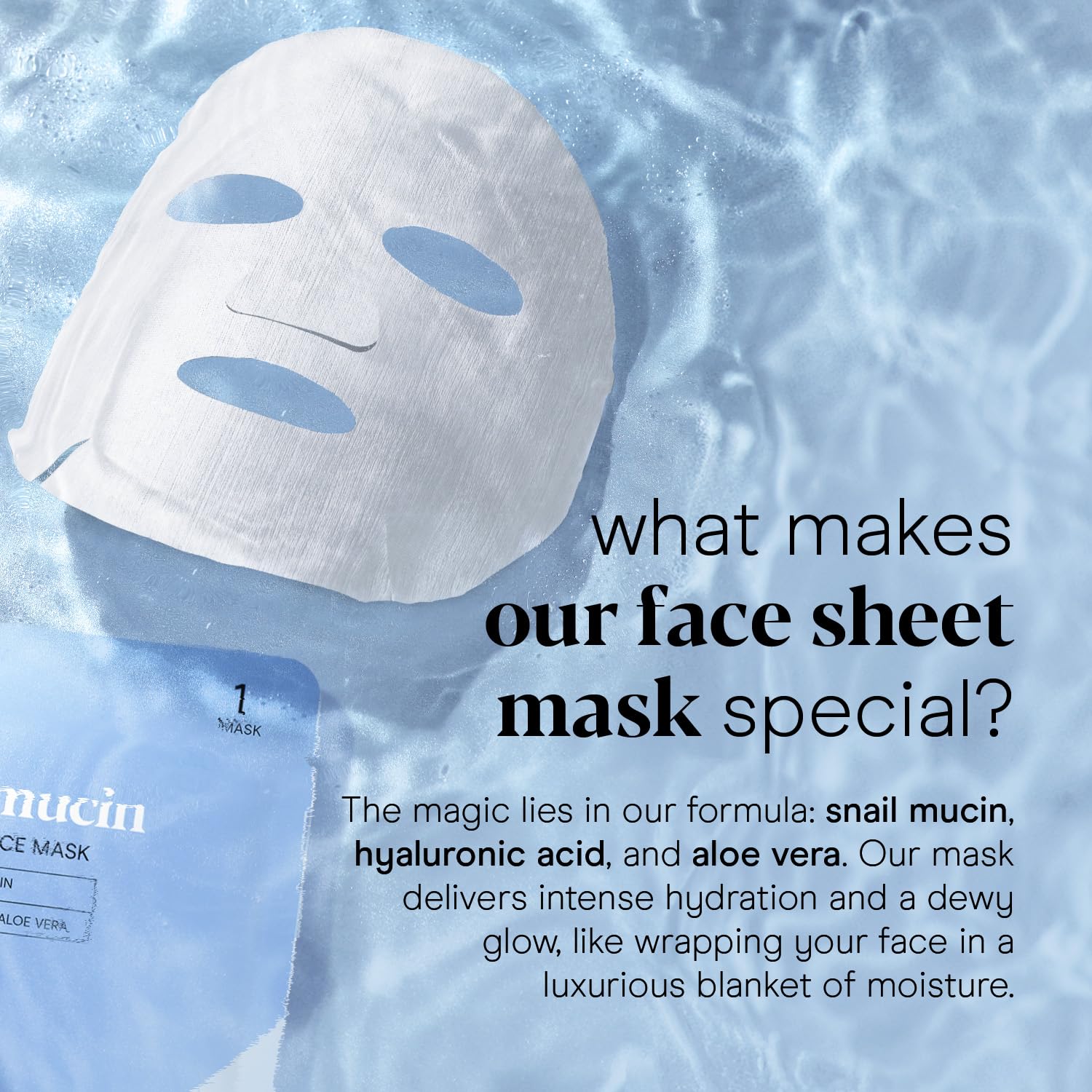 Foto 4 pulgar | Mascarilla Facial Baebody Snail Mucin, Antienvejecimiento, 6 Unidades - Venta Internacional.