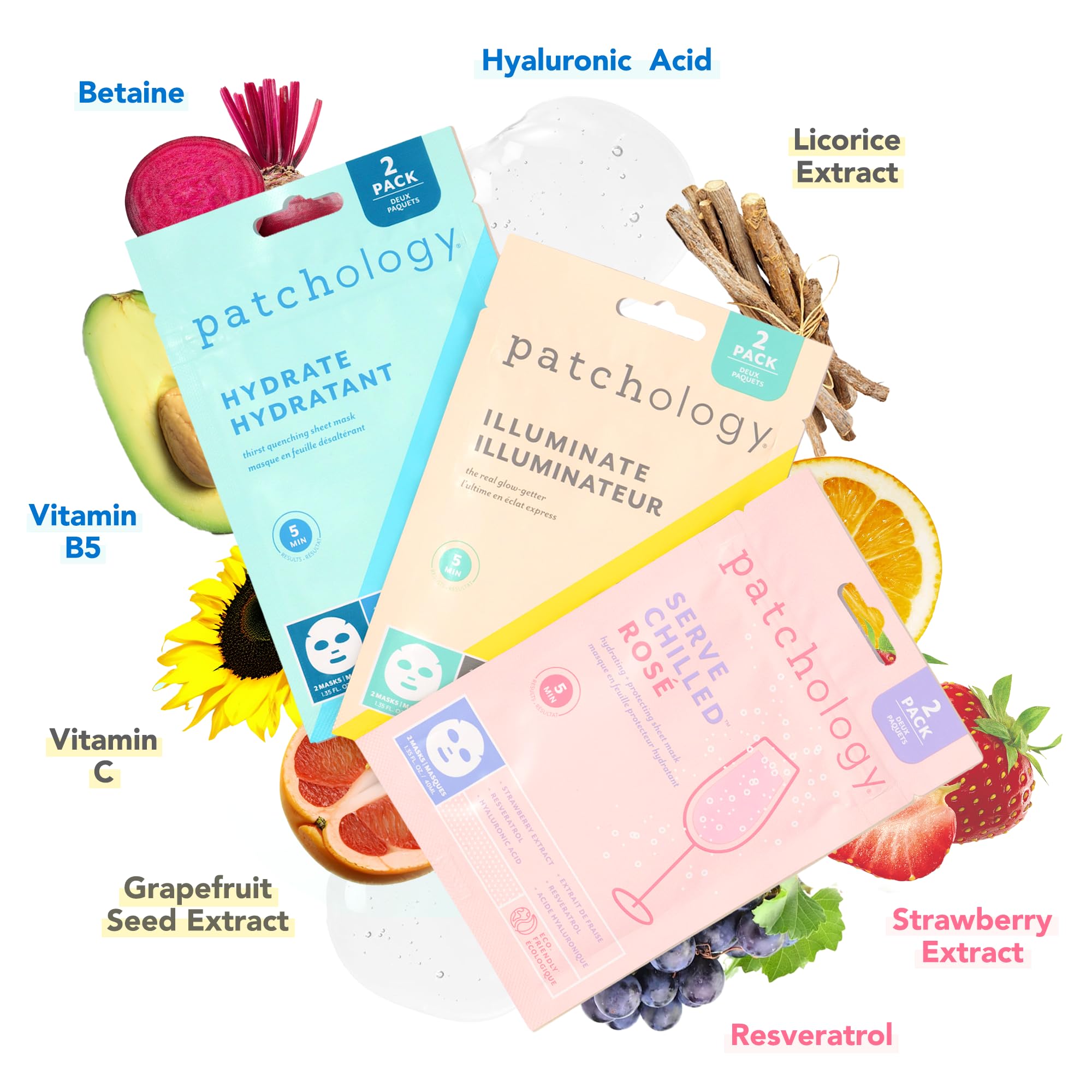 Foto 4 pulgar | Mascarilla Patchology Perfect Weekend Flashmasque Kit (6 Máscaras) - Venta Internacional.
