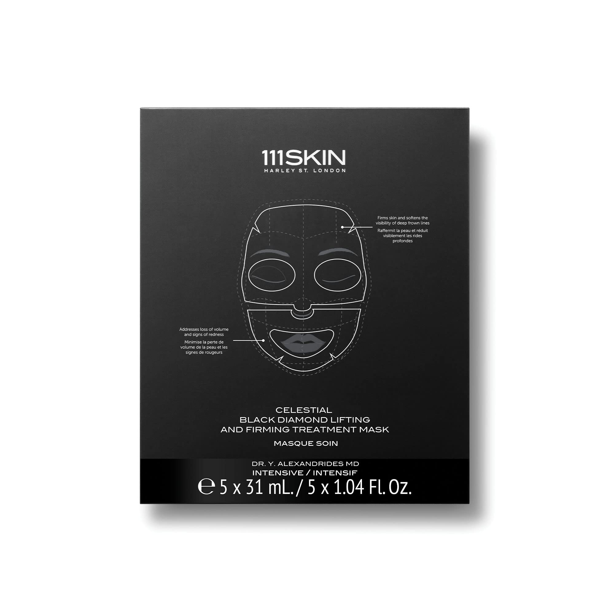 Foto 7 pulgar | Máscara De Tratamiento 111skin Celestial Black Diamond Lifting X5 - Venta Internacional.