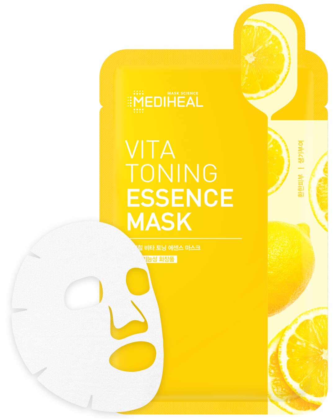Mascarilla Facial Mediheal Vita Tonificante Essence Para Piel Opaca - Venta Internacional.