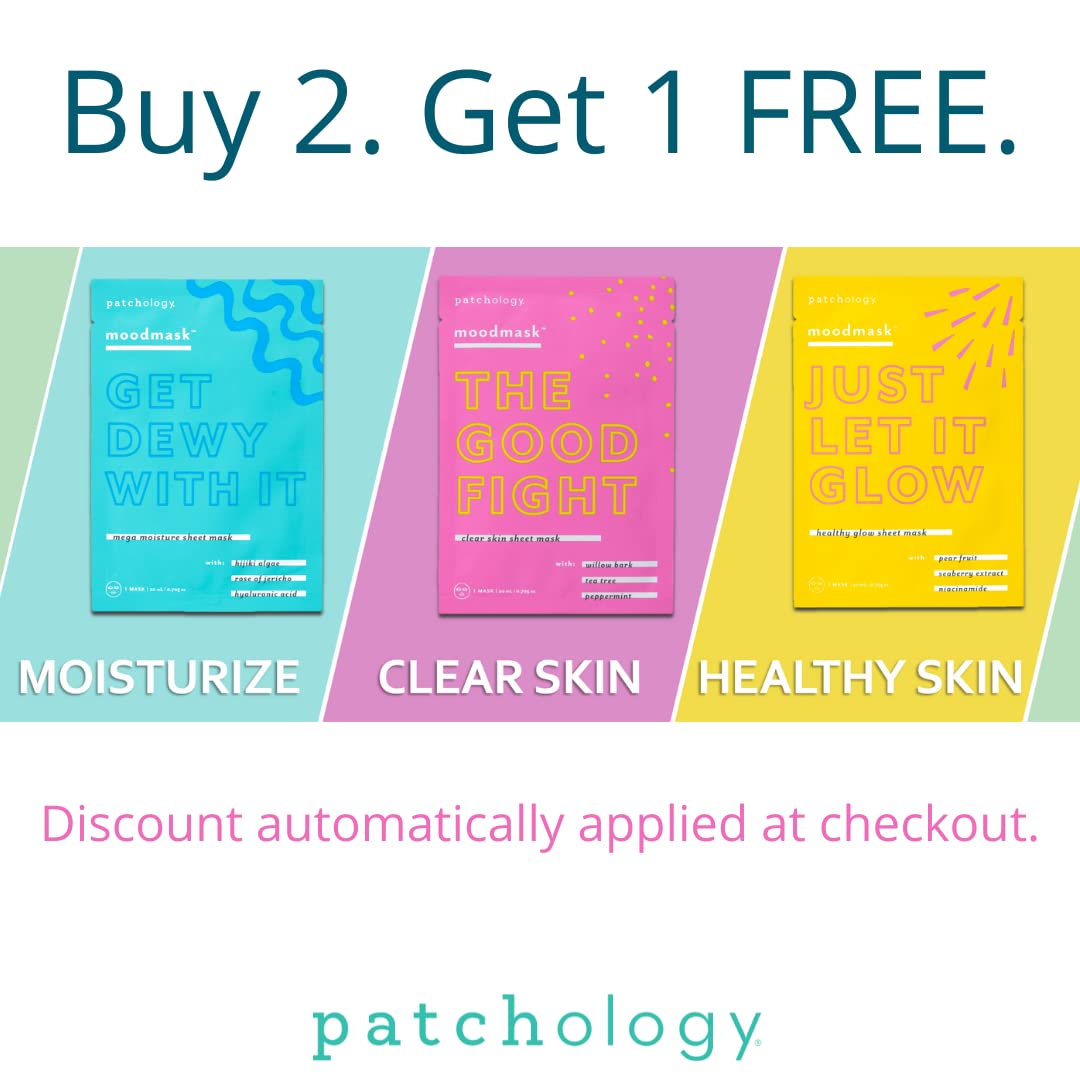 Foto 8 pulgar | Mascarilla Facial Patchology Moodmask Déjate Llevar Por El Rocío - Venta Internacional.