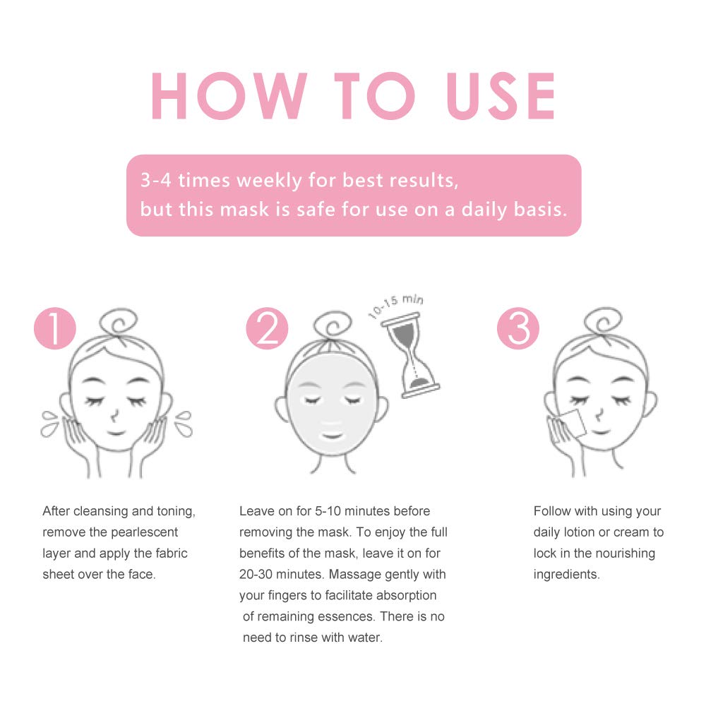 Foto 6 pulgar | Mascarilla Facial My Beauty Diary Con Aloe Vera, 8 Hojas Relajantes - Venta Internacional.
