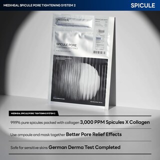 Foto 5 | Set De Sistema De Cuidado De Poros Con Espículas De Colágeno Mediheal De Skincare - Venta Internacional.