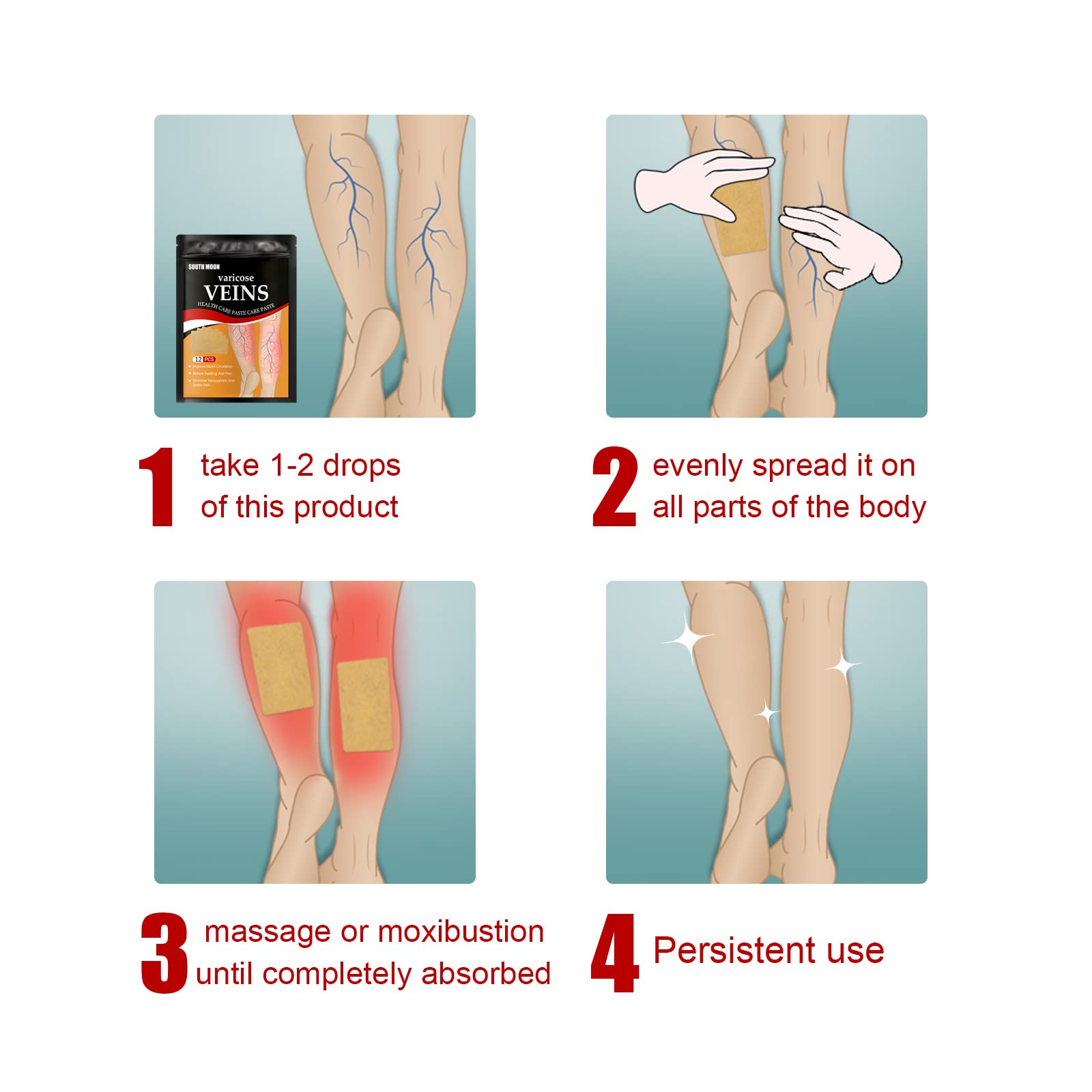 Foto 7 pulgar | Tratamiento con Parches Para Venas Varicosas Veinhealth  - Venta Internacional