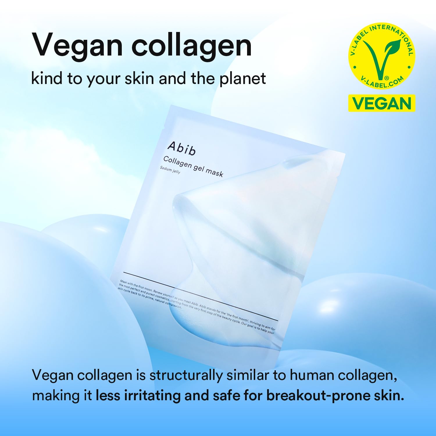 Foto 5 pulgar | Mascarilla Facial Abib Collagen Gel Sedum Jelly Hydrating X4 - Venta Internacional.