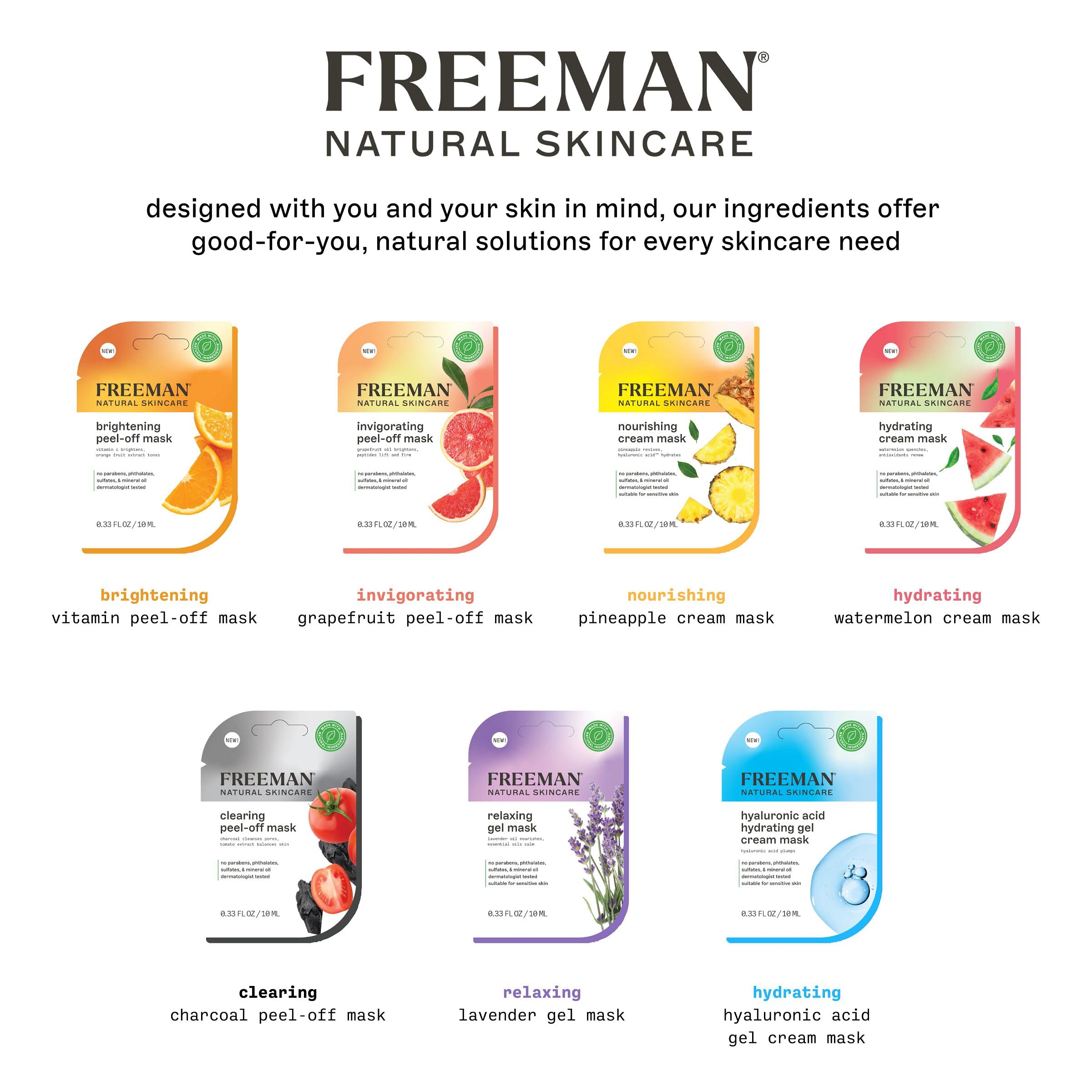 Foto 3 pulgar | Mascarilla Facial Freeman Naturals Variety Bundle, 12 Unidades, Tamaño Viaje - Venta Internacional.
