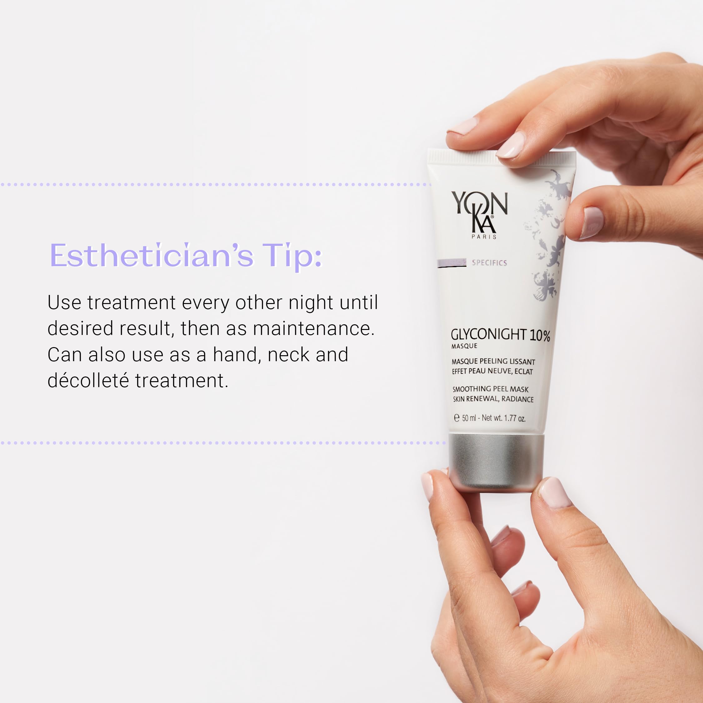 Foto 6 pulgar | Mascarilla Facial Yon-ka Glyconight 10% Peel Masque 15 Ml Antienvejecimiento - Venta Internacional.