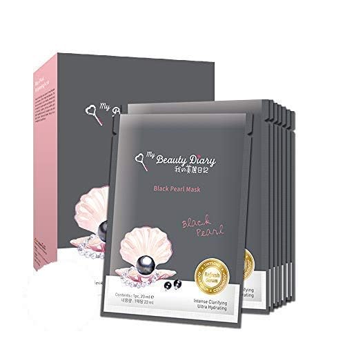 Foto 3 pulgar | Mascarilla Facial My Beauty Diary Black Pearl Brightening - Venta Internacional.