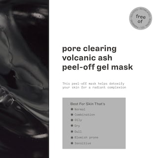 Foto 3 | Mascarilla Facial Freeman Pore Clearing, Gel Exfoliante De Ceniza Volcánica, 175 Ml - Venta Internacional.