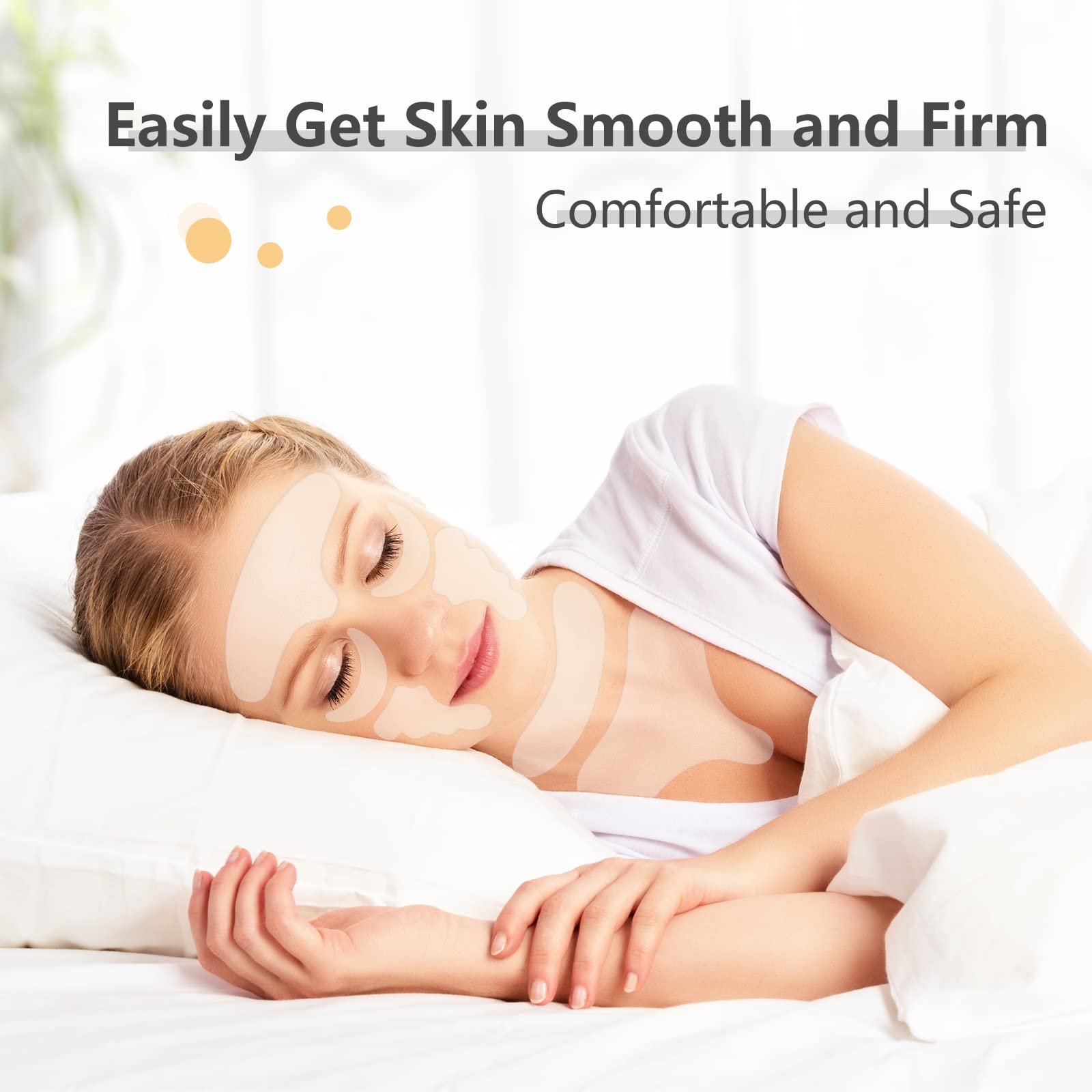 Foto 7 | Juego De Almohadillas De Silicona Maitys, 32 Piezas, Para Rostro, Pecho Y Cuello, Reutilizables - Venta Internacional.