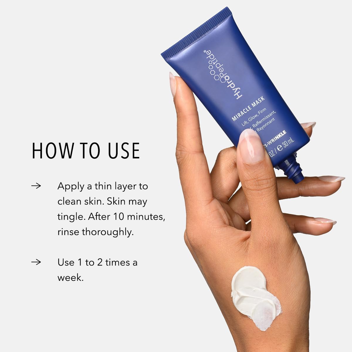 Foto 5 pulgar | Mascarilla Facial Hydropeptide Miracle Mask 15 Ml - Venta Internacional.