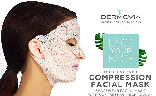 Foto 6 pulgar | Mascarilla Facial Dermovia Lace Your Face, Reutilizable, Paquete De 4 - Venta Internacional.