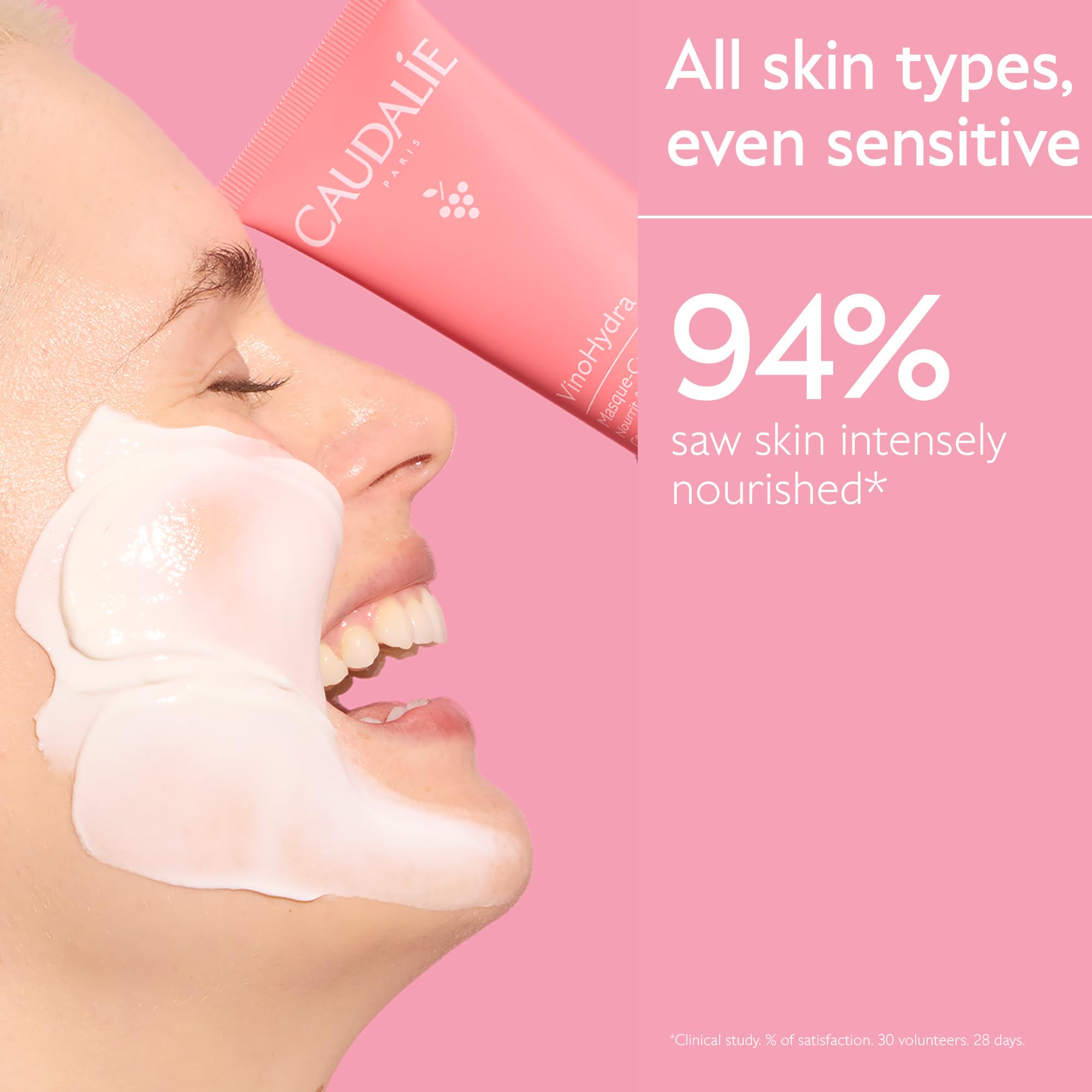 Foto 3 | Mascarilla Hidratante Caudalie Vinohydra Con Centella Asiática 75 Ml - Venta Internacional.