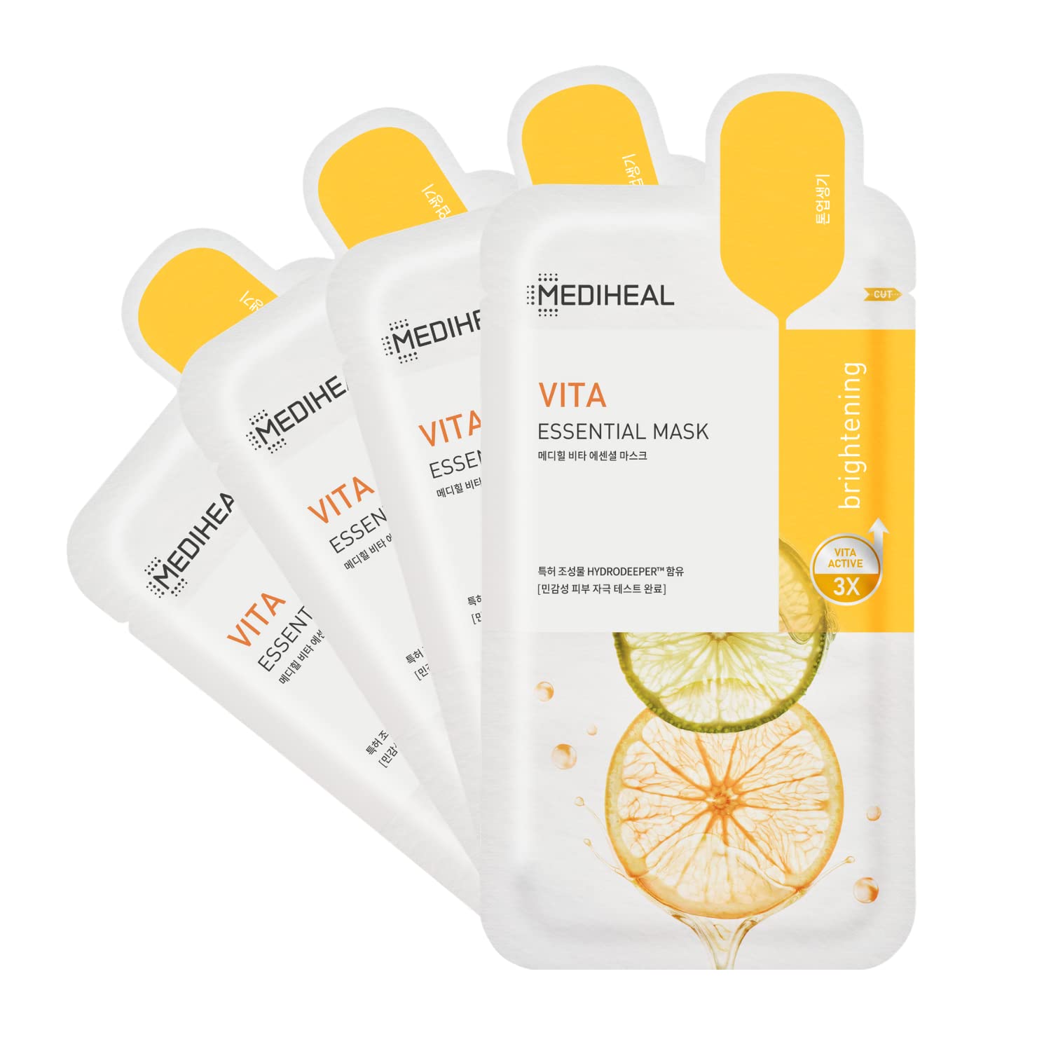 Mascarilla Mediheal Vita Essential Con 4 Hojas De Vitamina - Venta Internacional.