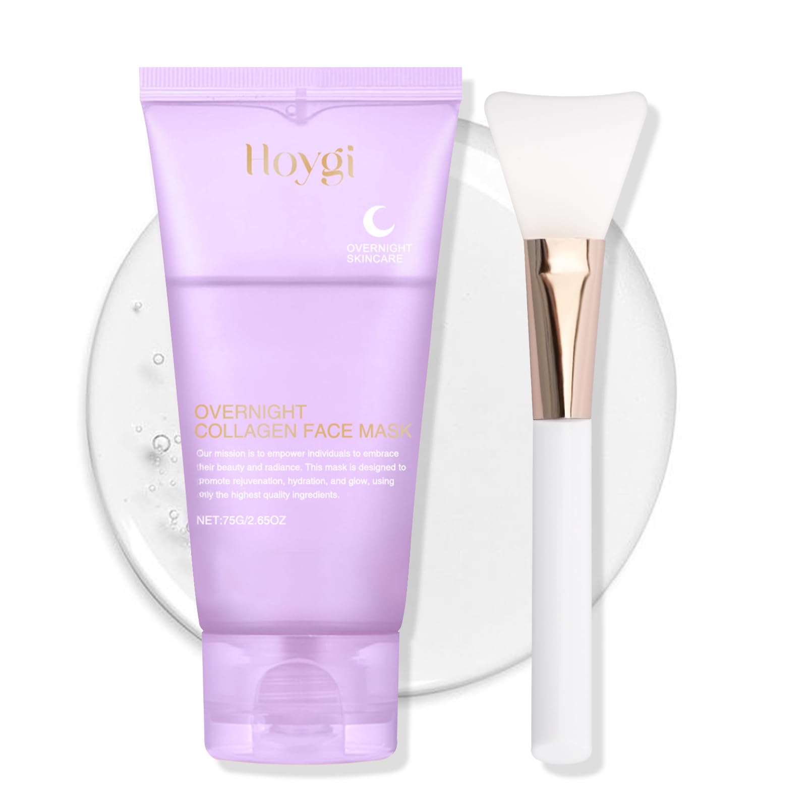 Mascarilla Facial Erinde Collagen Overnight Wrapping Off - Venta Internacional.