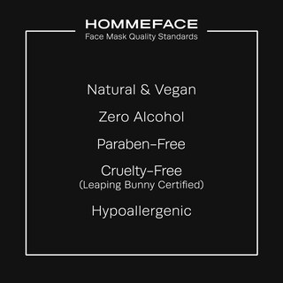 Foto 7 | Set De Mascarillas Faciales De Hidrogel Revitalizante Hommeface Para Hombres (5 Unidades) - Venta Internacional.
