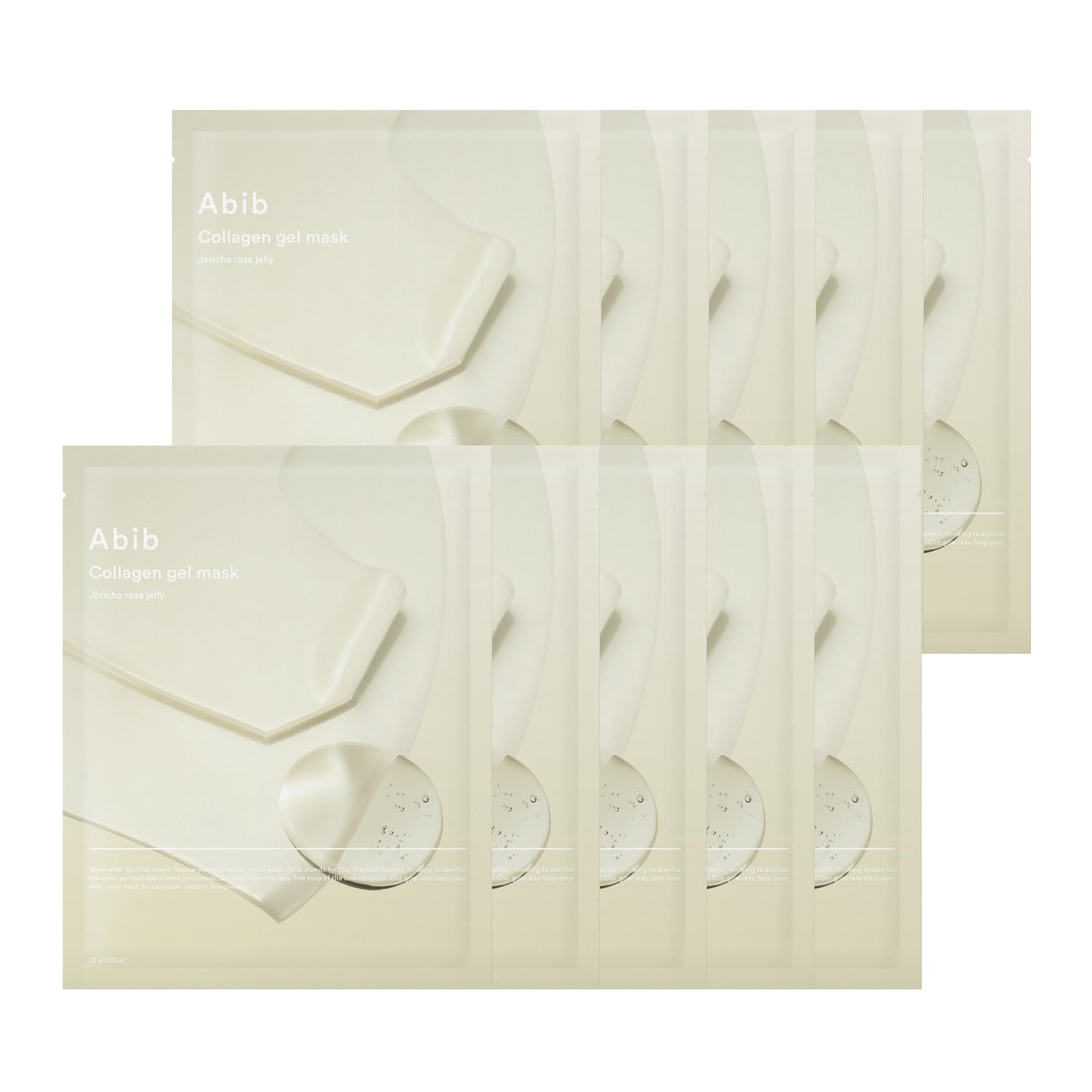 Foto 2 pulgar | Mascarilla Facial Abib Collagen Gel Jericho Rose Jelly X10 Hojas - Venta Internacional