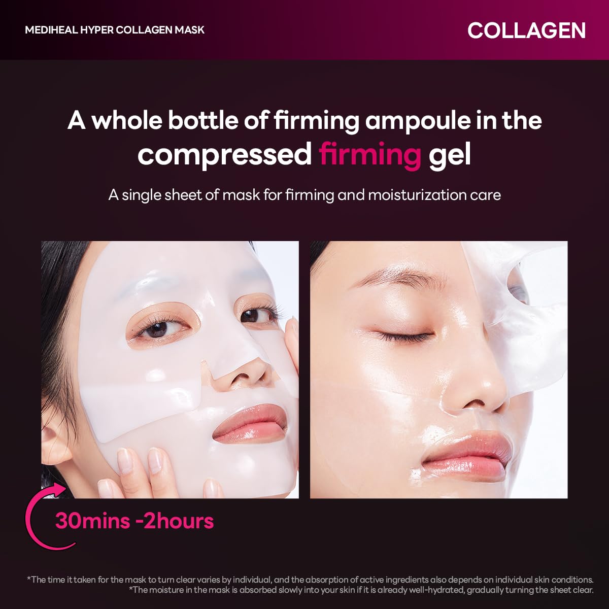 Foto 6 pulgar | Mascarilla De Gel Mediheal Hyper Collagen Para Cuidado De Múltiples Levantamientos, 4 Unidades - Venta Internacional.