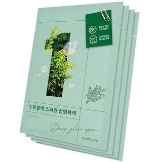 Foto 1 | Mascarilla Numbuzin No.1 Dewy Glow Spa Con Agua De Ciprés De Jeju - Venta Internacional.