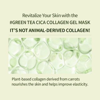 Foto 5 | Mascarilla Facial En Gel De Colágeno Nacific Con Té Verde Cica 4ea Set - Venta Internacional.