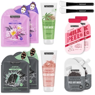 Foto 1 | Set De Mascarillas Faciales Freeman Anniversary Collection, Paquete De 12 - Venta Internacional.