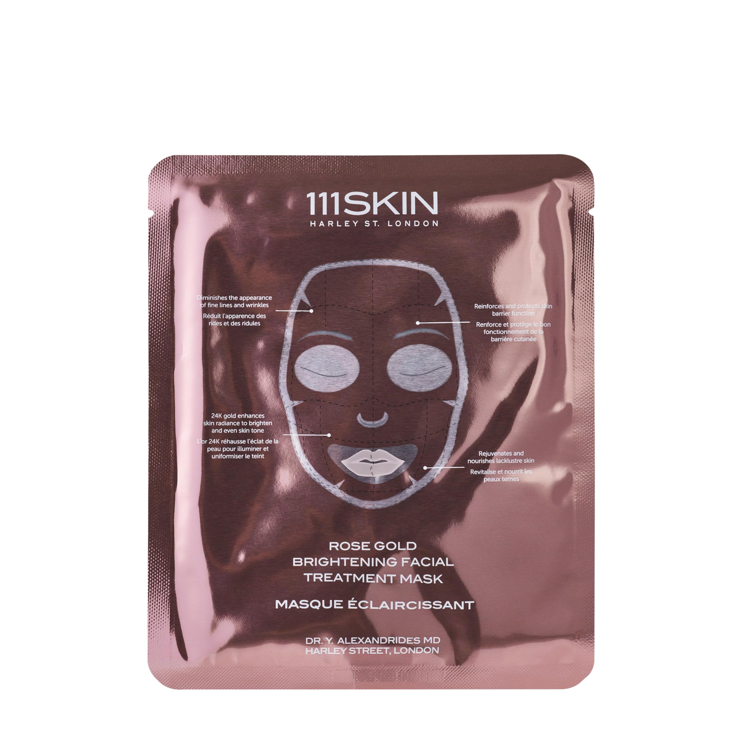 Foto 7 pulgar | Máscara De Tratamiento Facial 111skin Rose Gold Brightening X5 - Venta Internacional.