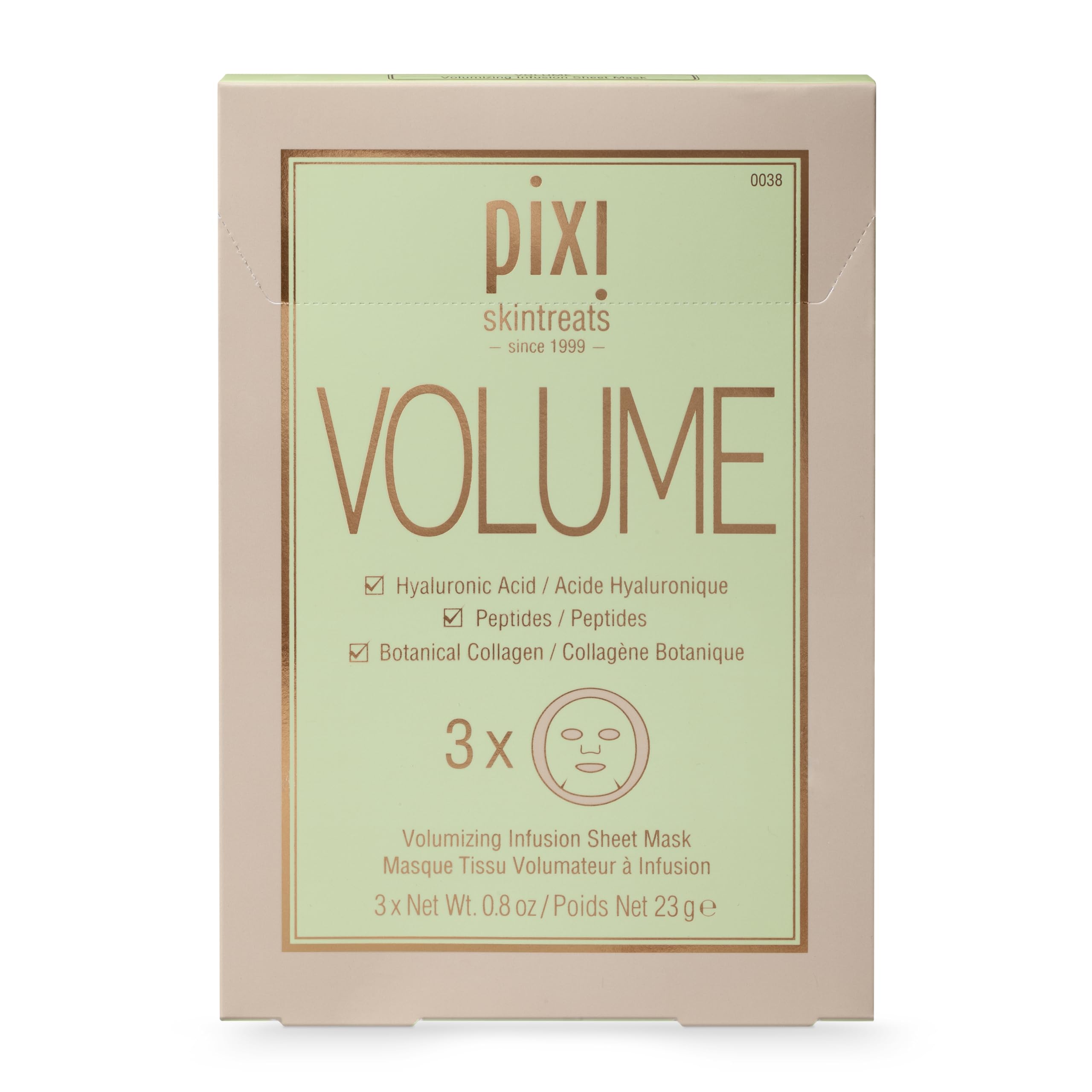 Foto 2 pulgar | Mascarilla Pixi De Petra Plump Collagen Boost 24 Ml - 3 Unidades - Venta Internacional.