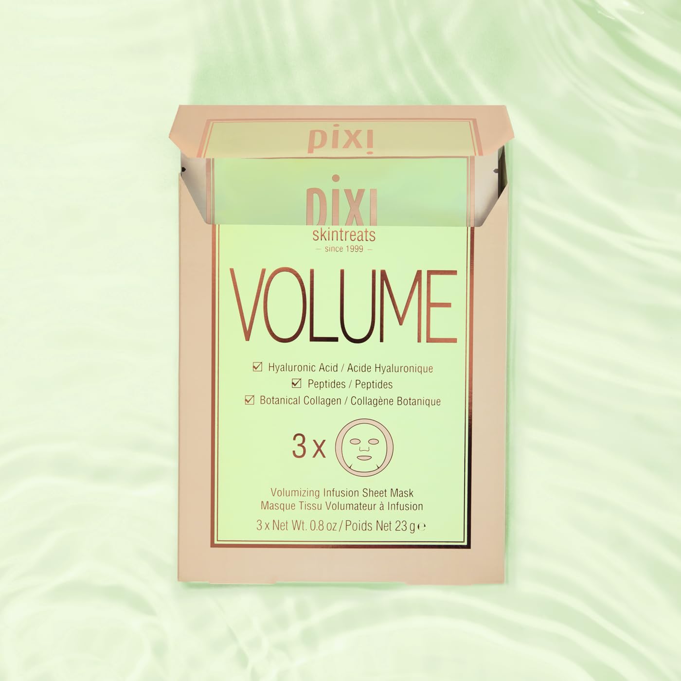 Foto 3 pulgar | Mascarilla Pixi De Petra Plump Collagen Boost 24 Ml - 3 Unidades - Venta Internacional.