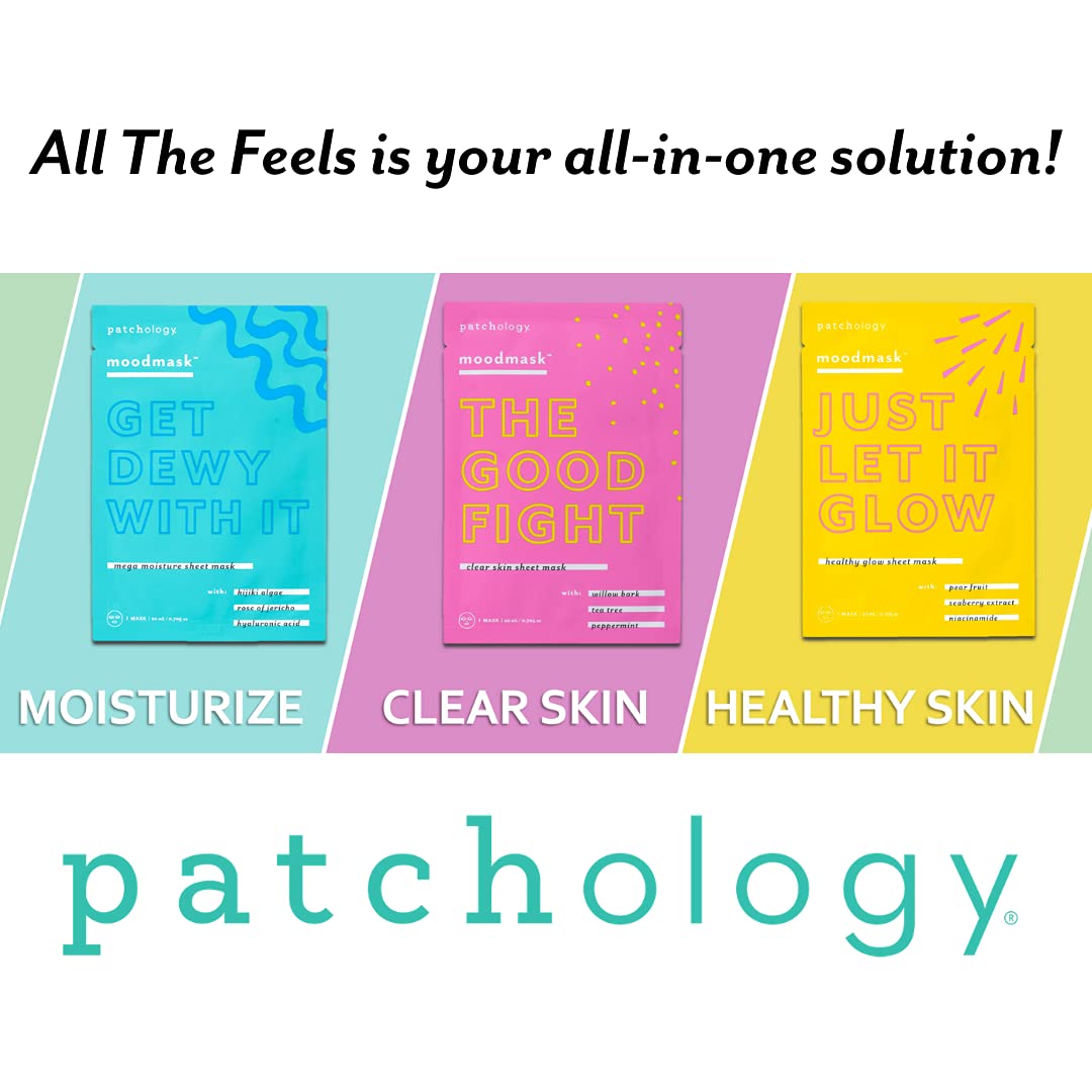 Foto 3 | Sheet Masks Patchology All The Feels Hydrating (3 Unidades) - Venta Internacional.
