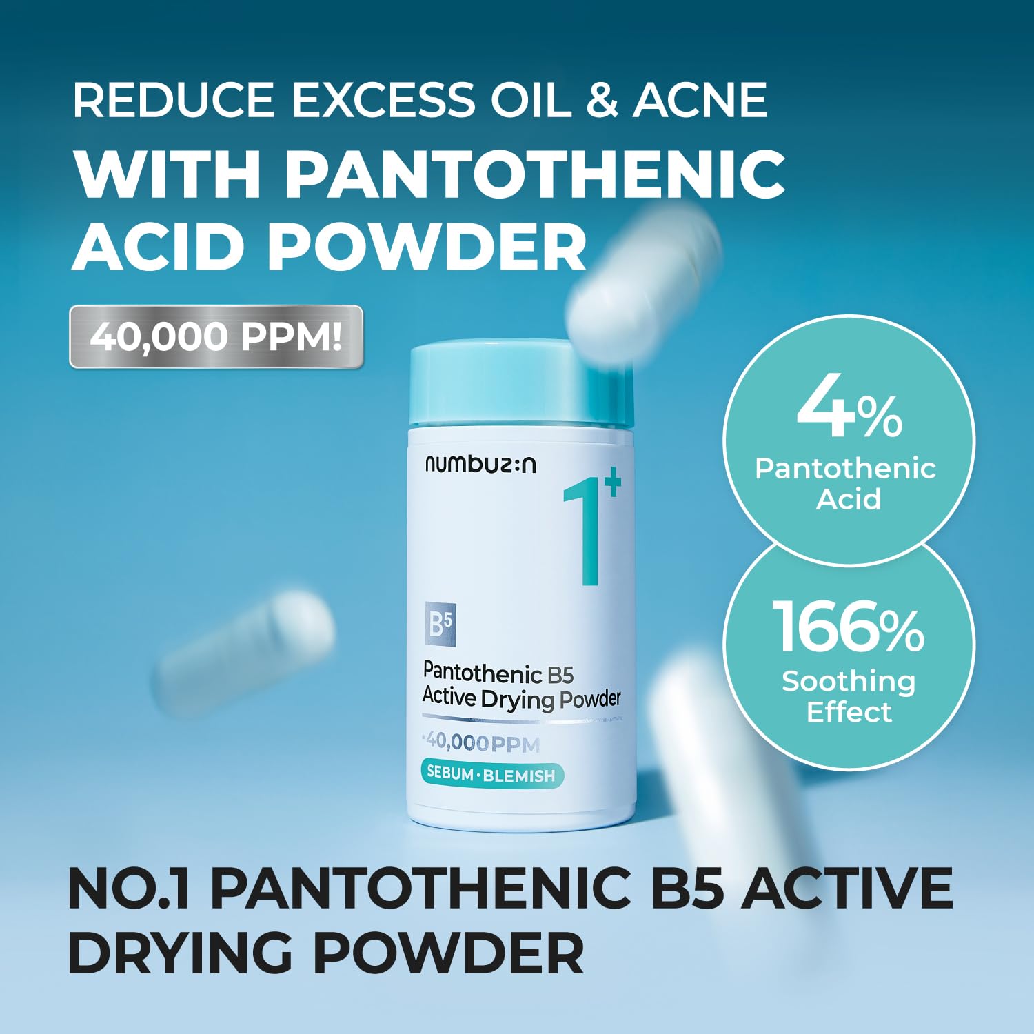 Foto 2 | Tratamiento Para Manchas De Acné Pantoténico B5 Con Numbuzin No.1 En Polvo - Venta Internacional.