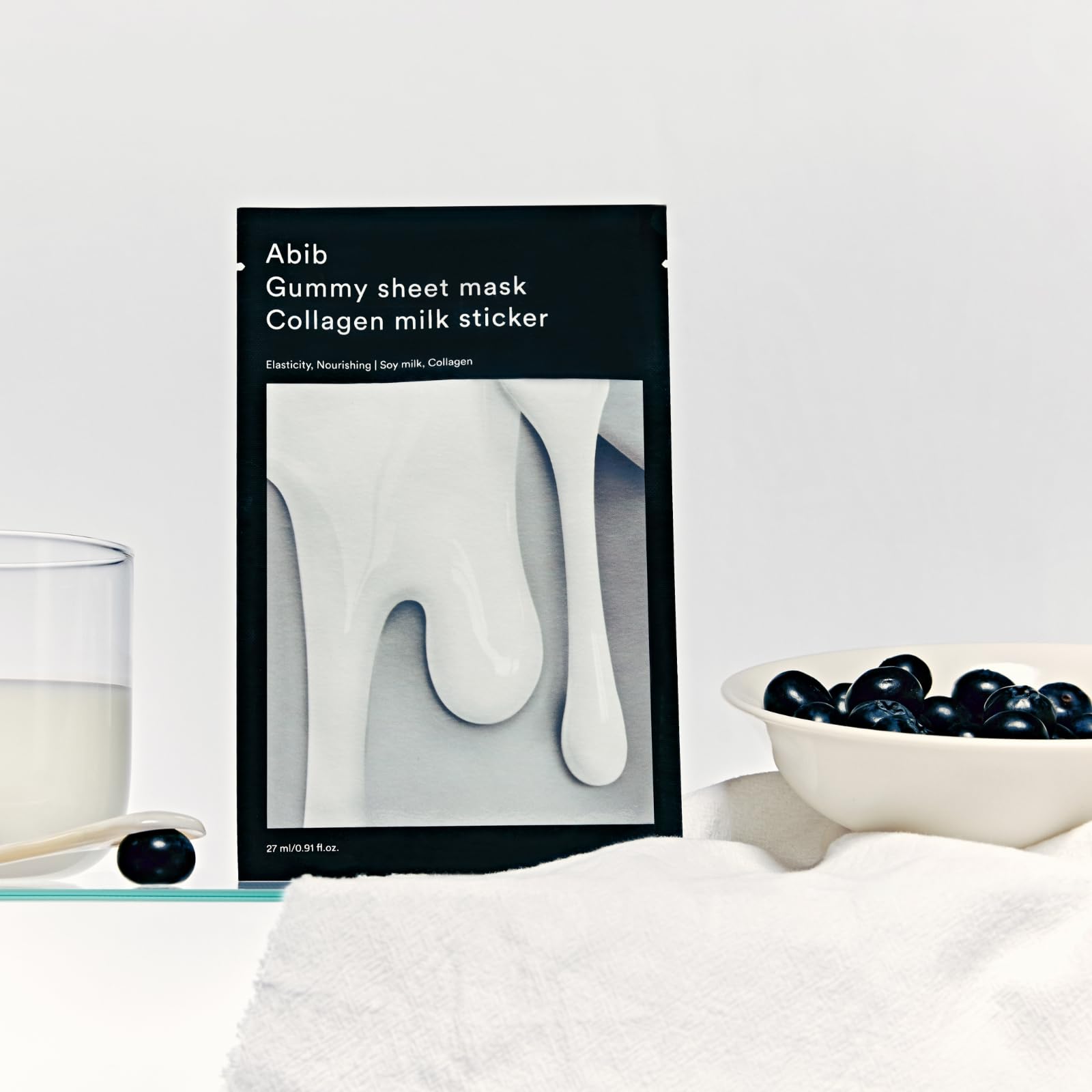 Foto 7 pulgar | Mascarilla Abib Gummy Collagen Milk Con 10 Láminas - Venta Internacional.