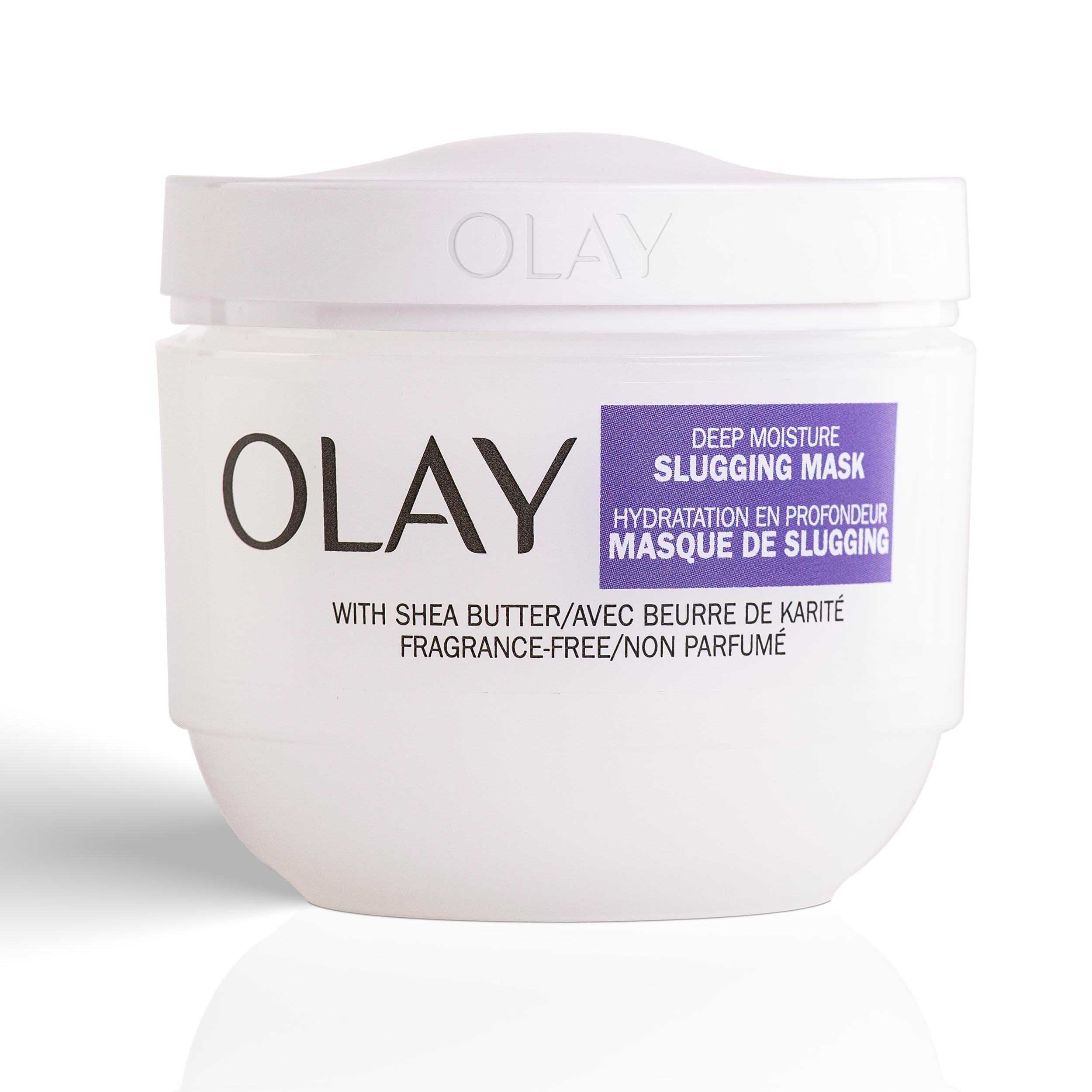 Mascarilla Olay Deep Moisture Slugging Con Manteca De Karité 100 Ml - Venta Internacional.