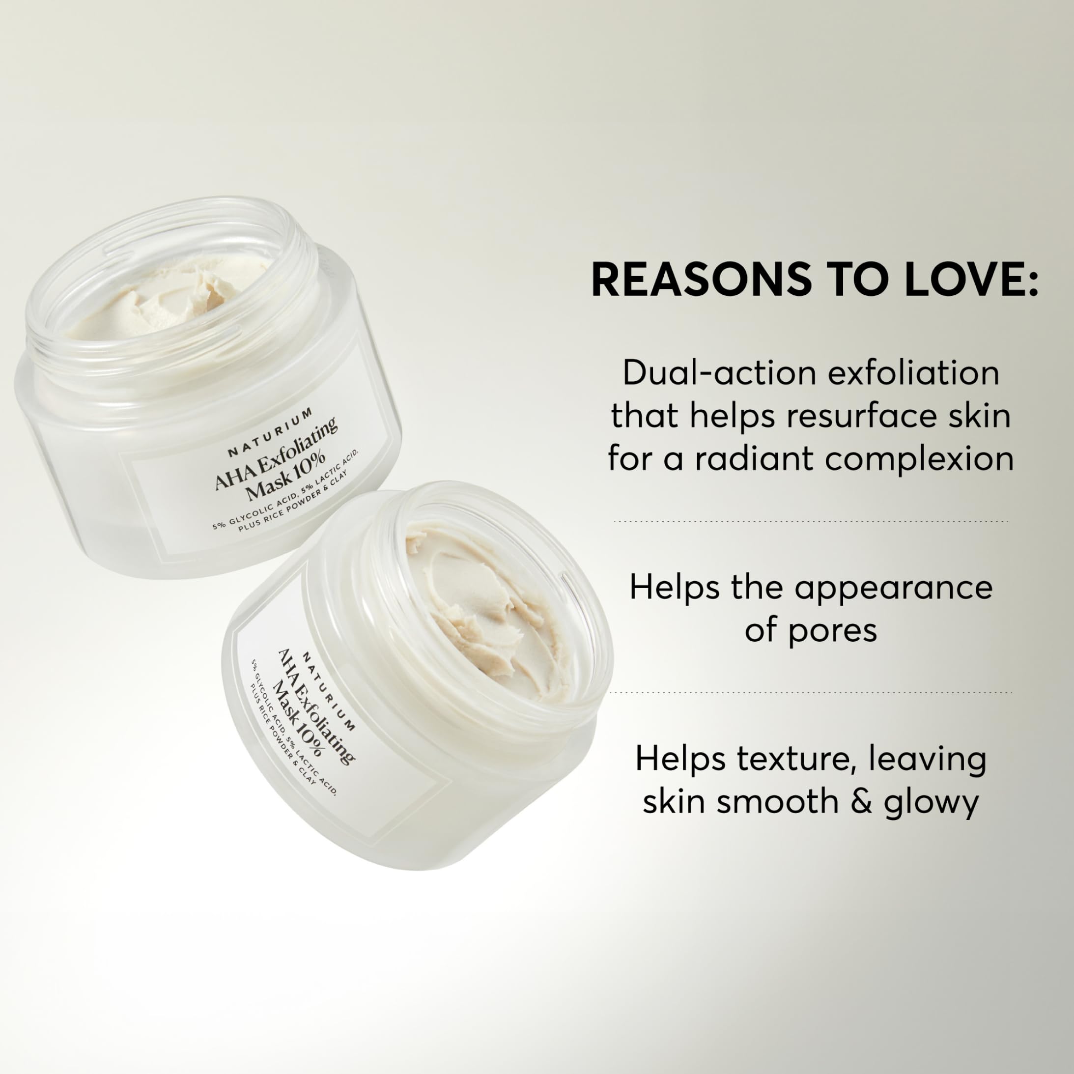 Foto 4 pulgar | Mascarilla Exfoliante Naturium Aha 10% Con Ácidos Glicólico Y Láctico - Venta Internacional.