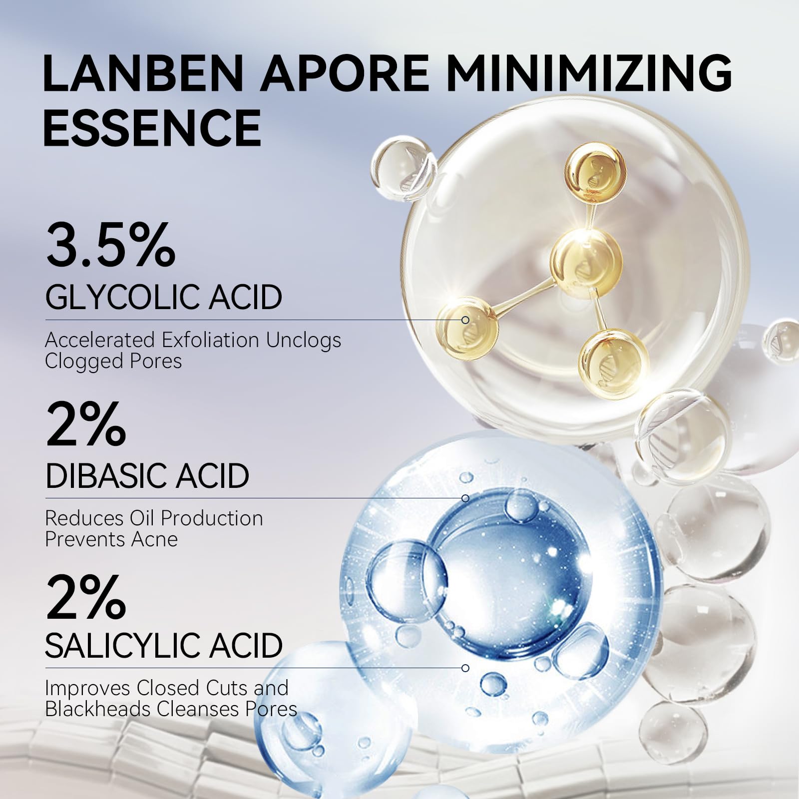 Foto 6 | Set Para Eliminar Puntos Negros Lanbena Pore Strips, 30 G, Sérum, 30 Ml - Venta Internacional.
