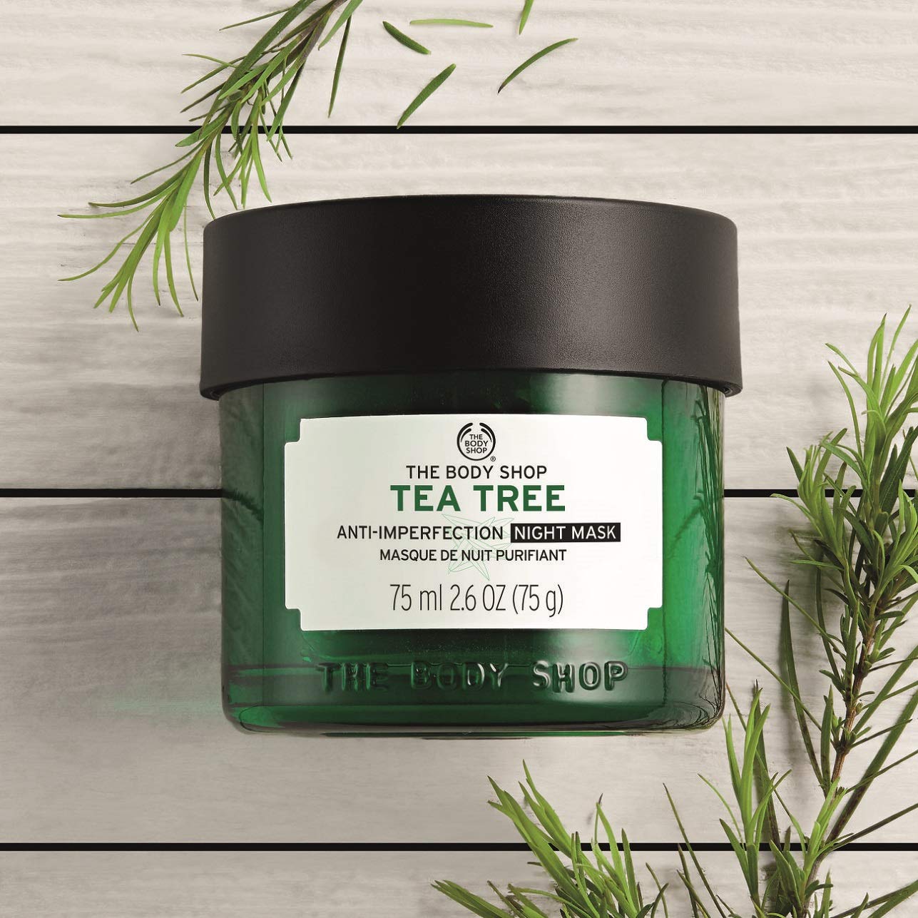 Foto 5 pulgar | Mascarilla De Noche The Body Shop Tea Tree Anti-imperfection 75 Ml - Venta Internacional.