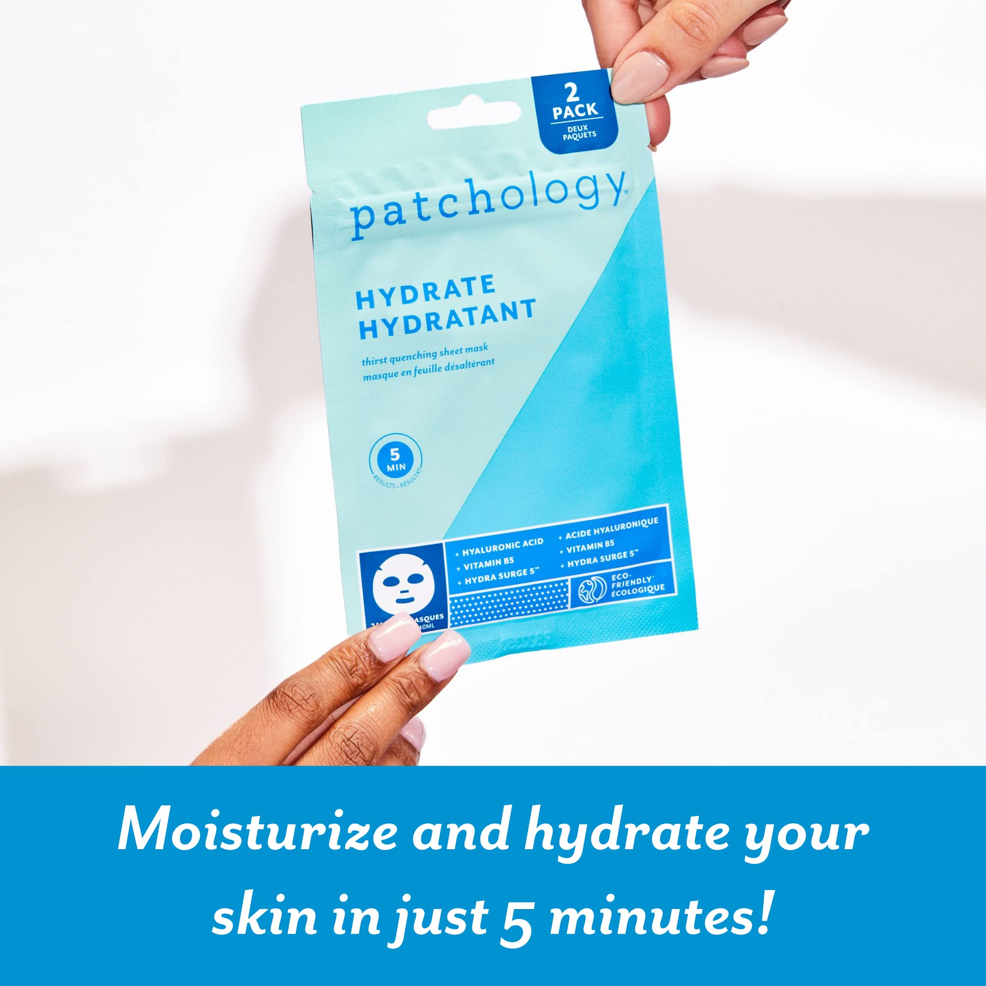 Foto 8 pulgar | Mascarilla Facial Patchology Hydrate Flashmasque Con Ácido Hialurónico - Venta Internacional.