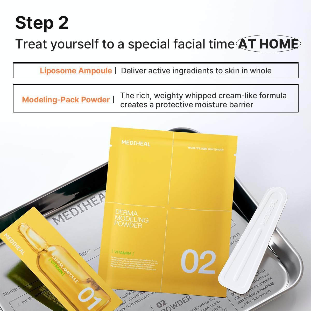 Foto 5 pulgar | Paquete de Modelado Mediheal Derma vitamin Radiance Care - Venta Internacional
