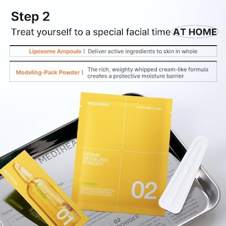 Foto 4 | Paquete de Modelado Mediheal Derma vitamin Radiance Care - Venta Internacional