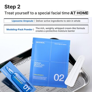 Foto 5 | Paquete De Modelado Mediheal Derma Hyaluronate X2 De Hidratación Profunda - Venta Internacional.