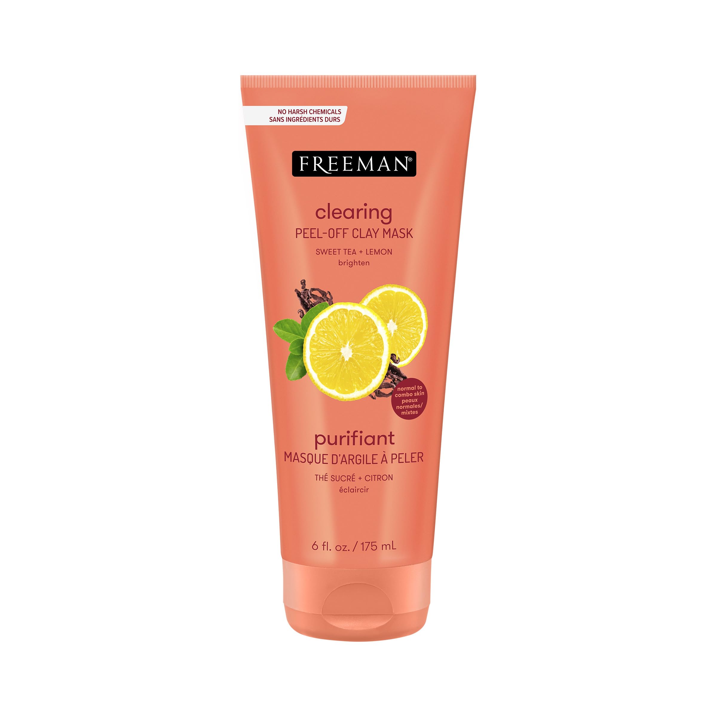 Foto 2 pulgar | Mascarilla De Arcilla Freeman Clearing Peel-off Brillening, Tubo De 175 Ml - Venta Internacional.