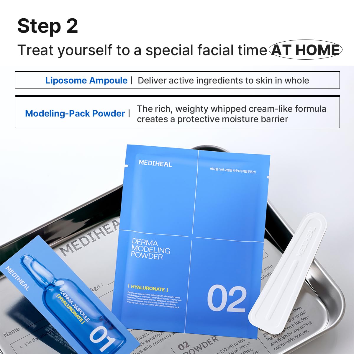 Foto 5 | Paquete Modelador Mediheal Derma Hyaluronate Hidratante Profundo - Venta Internacional.