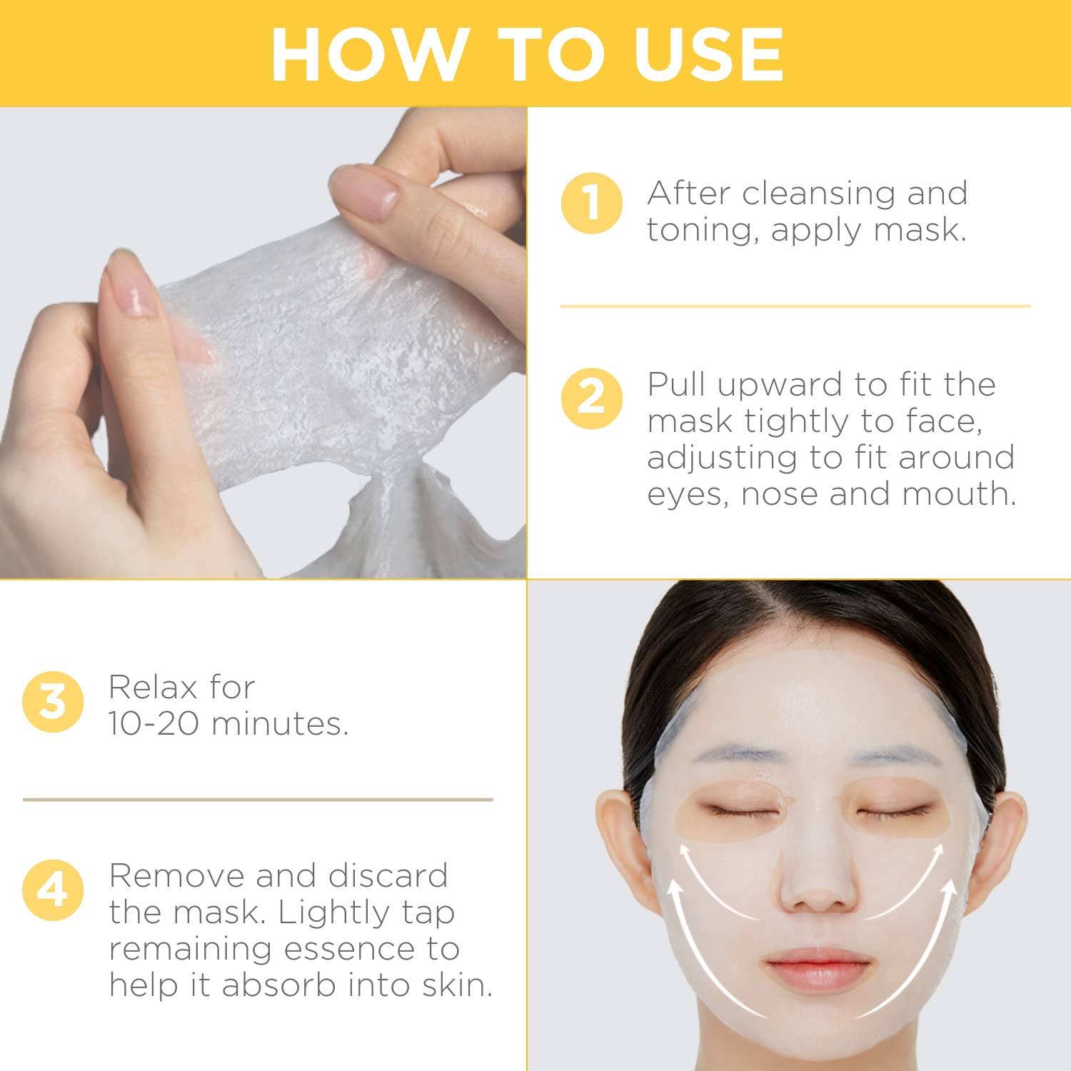 Foto 6 pulgar | Sheet Mask Mediheal Vita Essential Face Mask 10 Hojas - Venta Internacional.