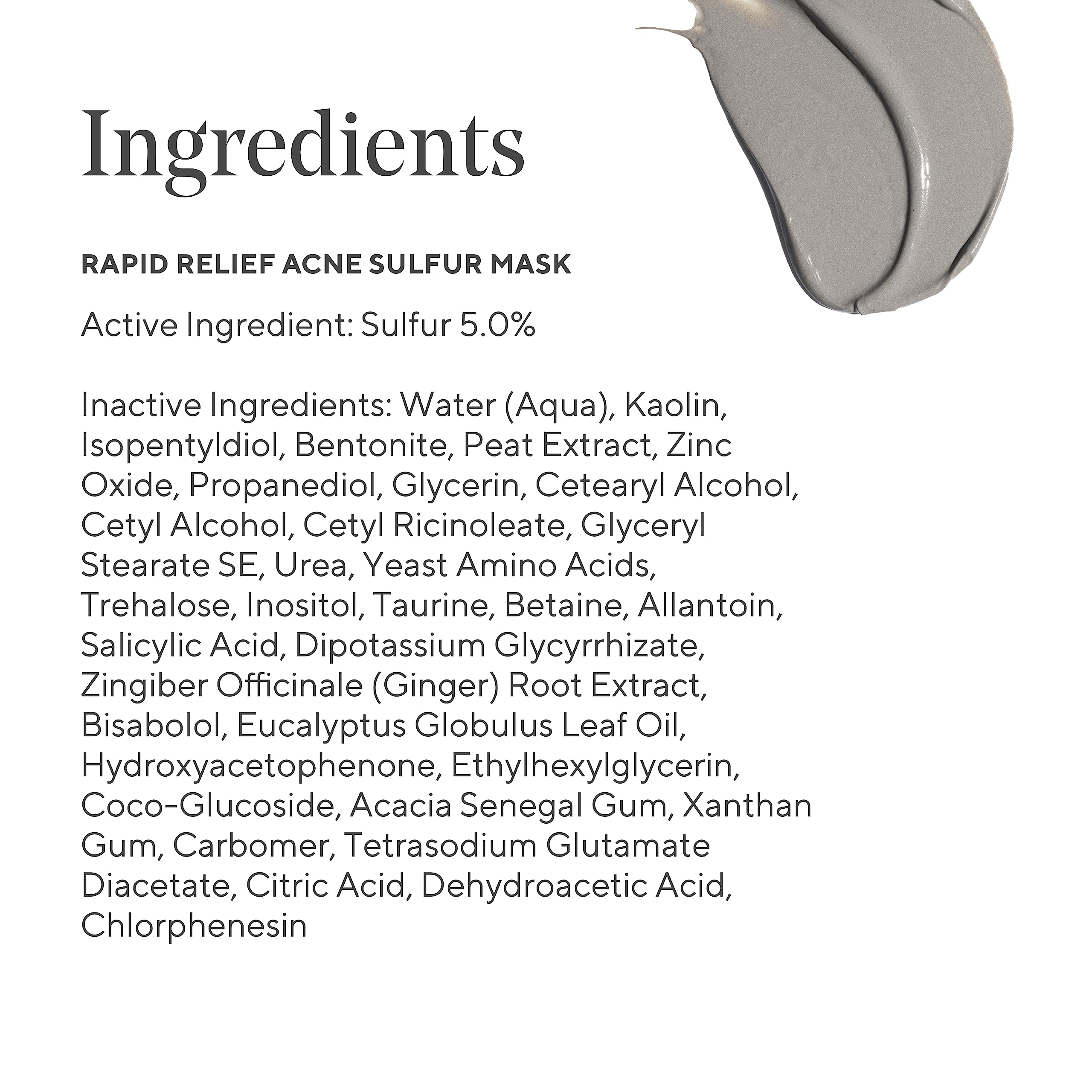 Foto 8 pulgar | Mascarilla Facial De Arcilla Murad Rapid Relief Acne Sulfur Con Ácido Salicílico - Venta Internacional.
