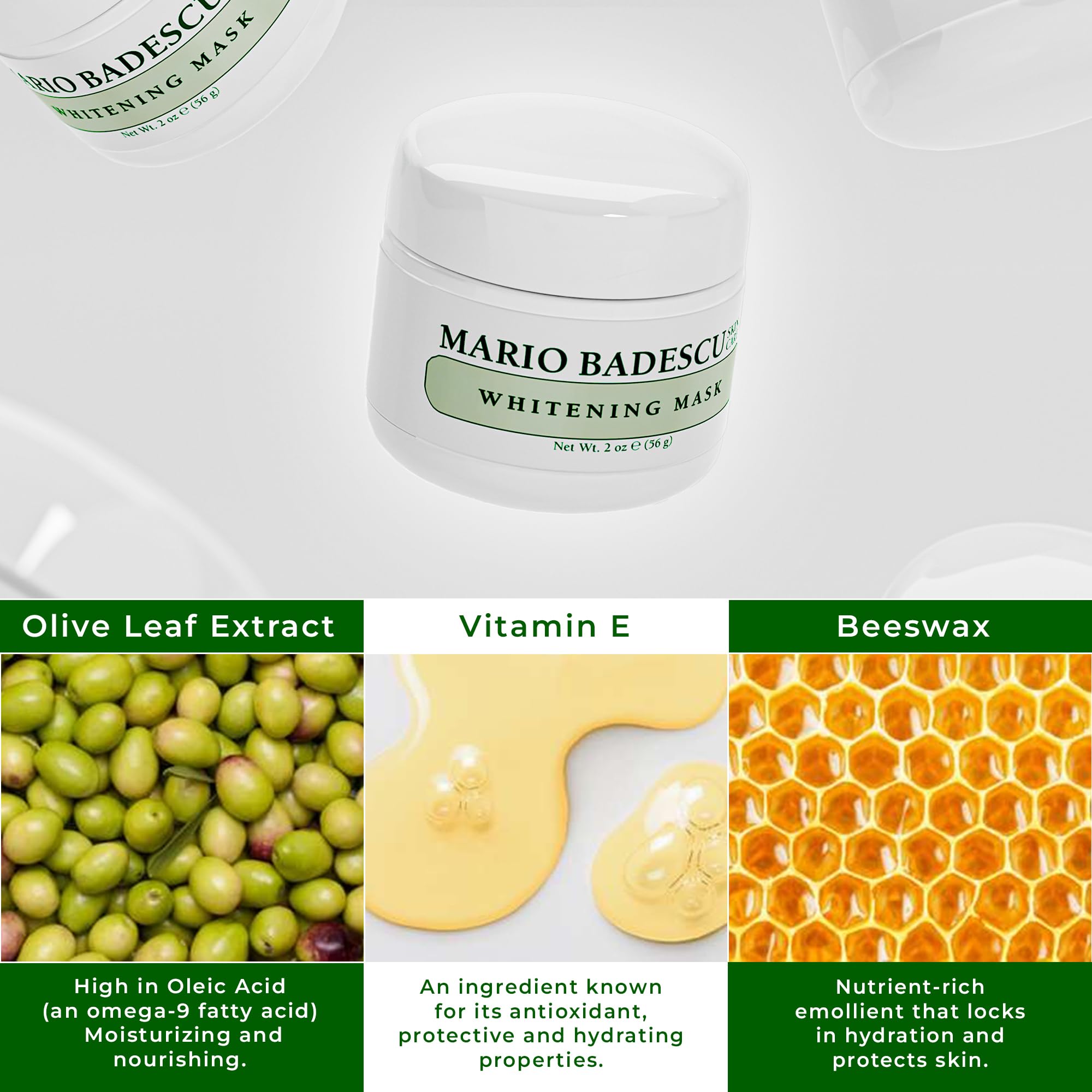 Foto 6 pulgar | Mascarilla Facial Mario Badescu, Ácido Kójico, Blanqueadora, 60 Ml, Con Aceite De Semilla De Uva - Venta Internacional.