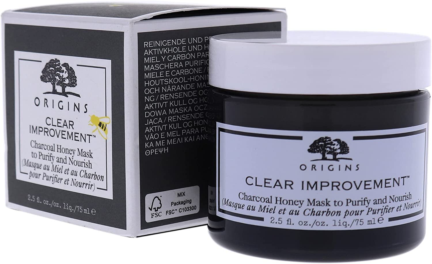 Foto 3 | Mascarilla Facial Origins Clear Improvement de 75 ml-Venta Internacional