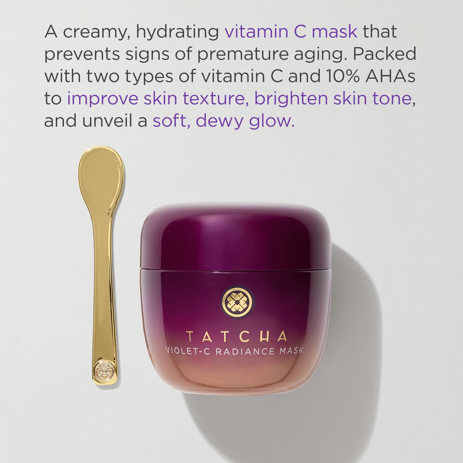 Foto 3 pulgar | Mascarilla Tatcha The Violet-c Radiance Con Vitamina C 50 Ml/50 G - Venta Internacional.