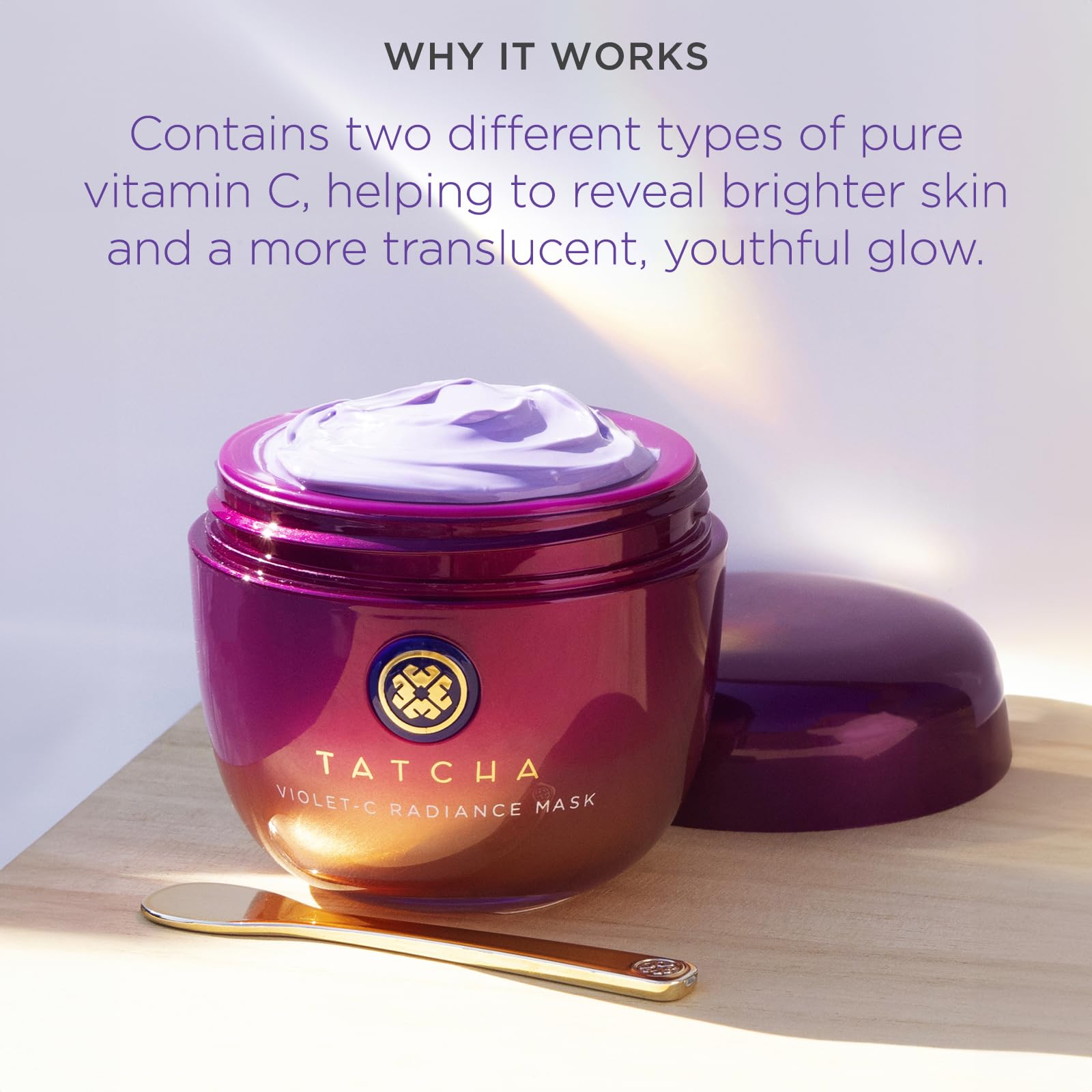 Foto 4 pulgar | Mascarilla Tatcha The Violet-c Radiance Con Vitamina C 50 Ml/50 G - Venta Internacional.