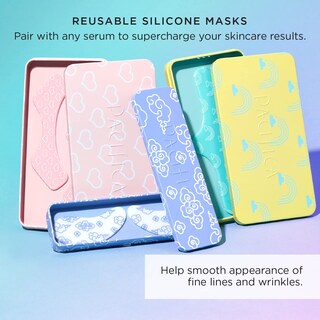 Foto 5 | Set De Mascarillas Pacifica Beauty Reutilizables Para Debajo De Los Ojos Y Las Cejas, 3 Piezas - Venta Internacional.