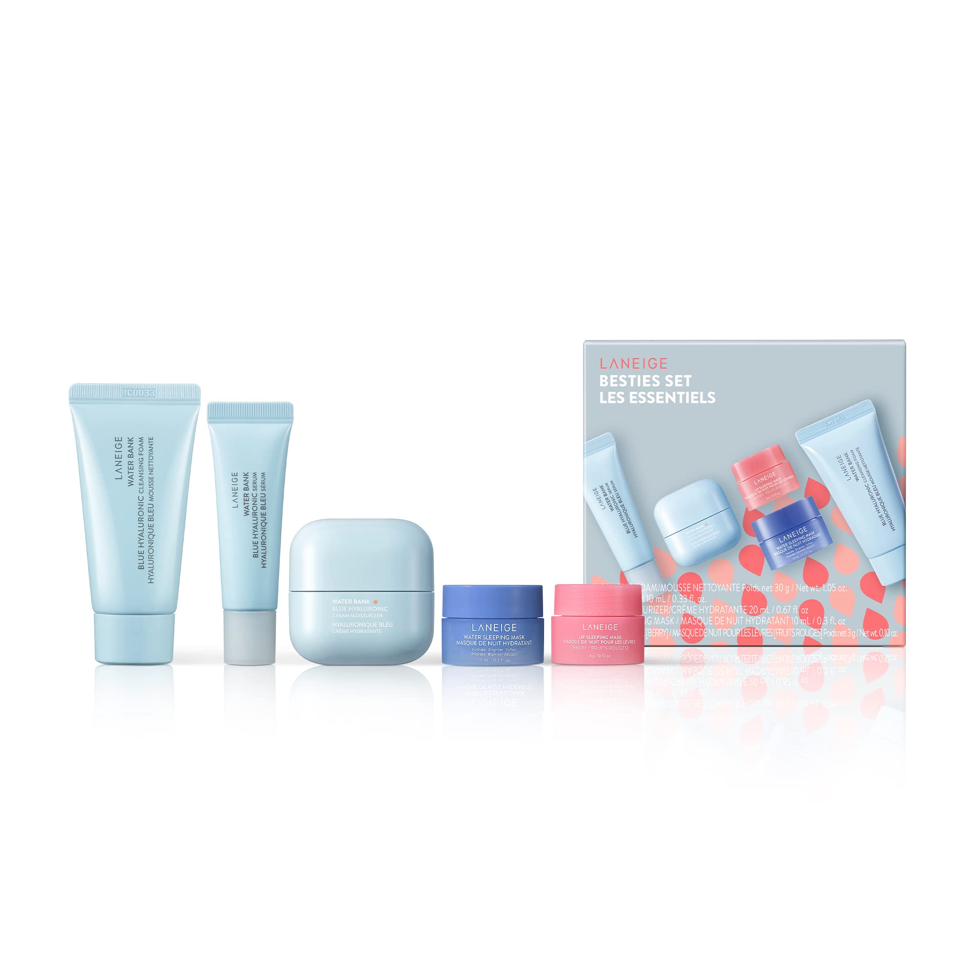 Foto 1 | Set De Cuidado De La Piel Laneige Icons To Go: Crema Para Piel, Crema De Banco De Agua - Venta Internacional.