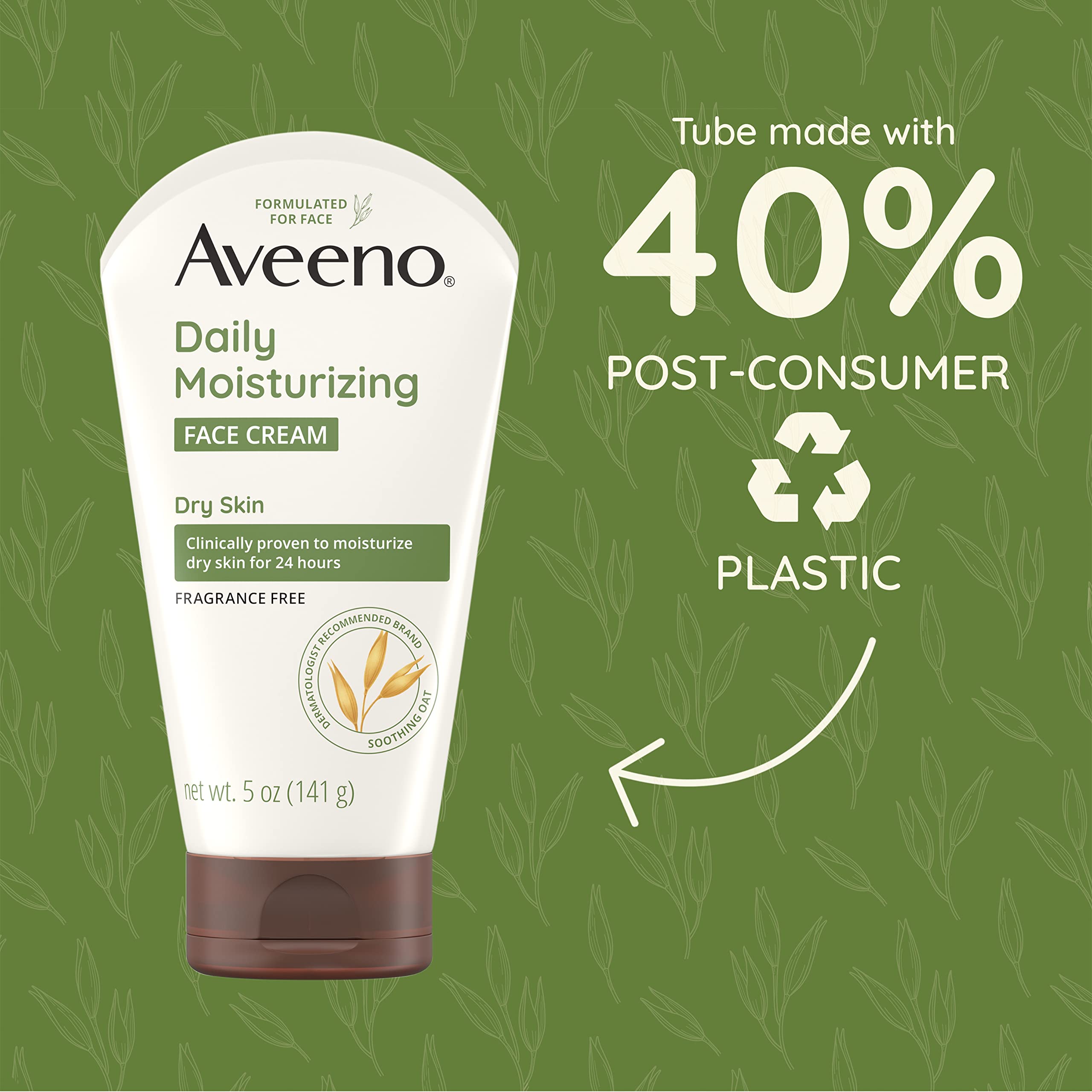 Foto 7 pulgar | Crema Facial Hidratante Aveeno Daily Sin Fragancia 150 Ml - Venta Internacional.